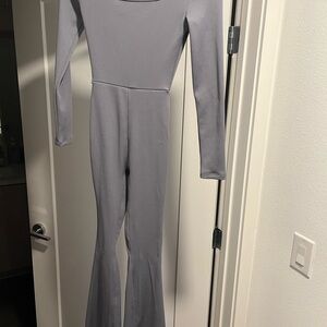 Wild Fable Light Gray Jumpsuit